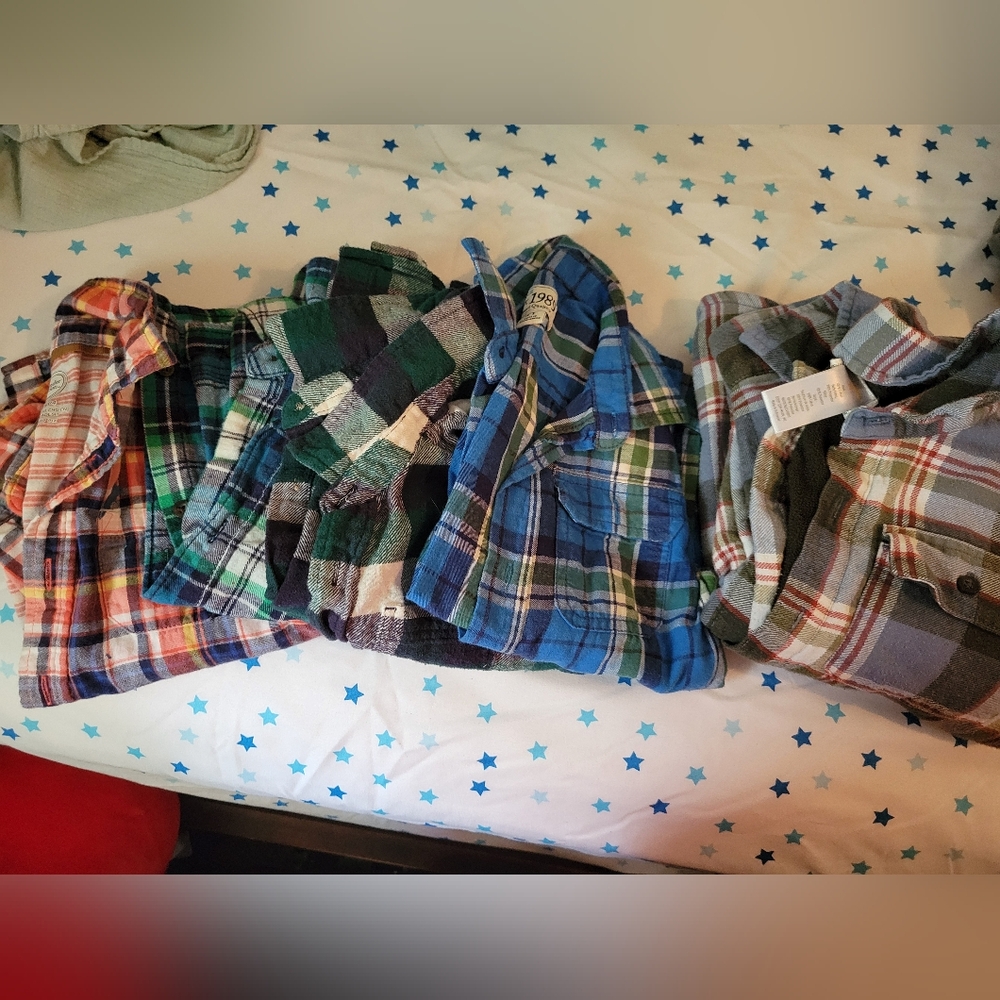 Boys 4t flannels